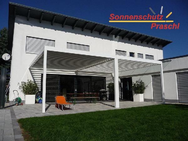 Referenz | Sonnenschutz Praschl | Lamellendach | St.Georgen am Steinfelde